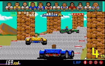 Power Drift_DiskA screen shot game playing